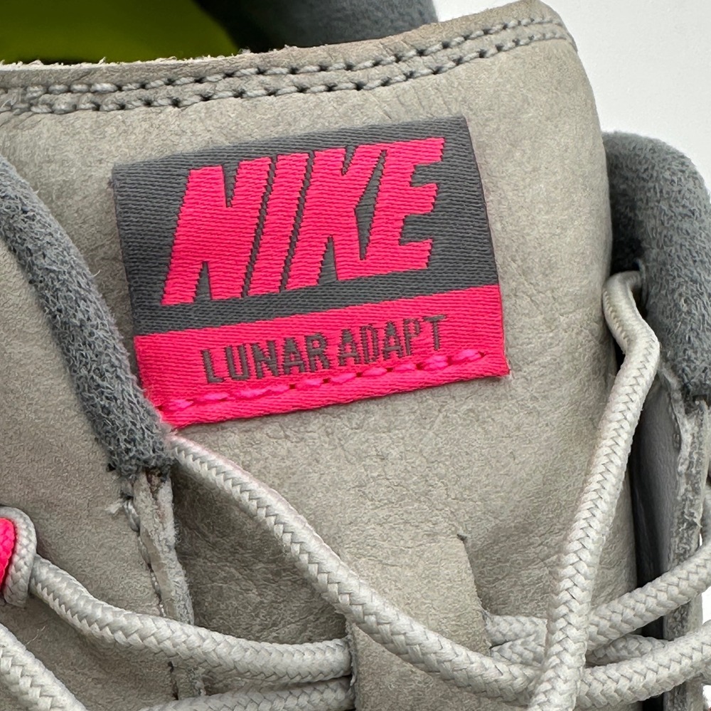 NIKE Women's Lunar Adapt Golf Shoes Pure Platinum/Hyper Pink Grey/Pink | 8 - Picture 5 of 11